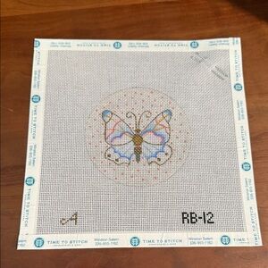 Butterfly Needlepoint canvas